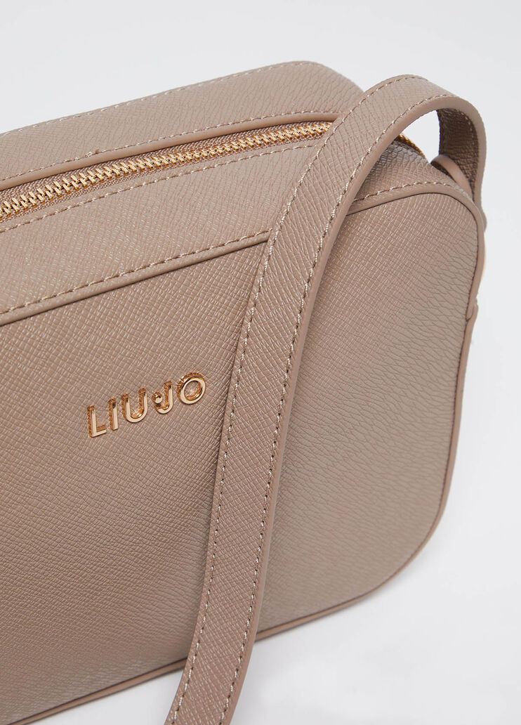 Beige crossbody bag