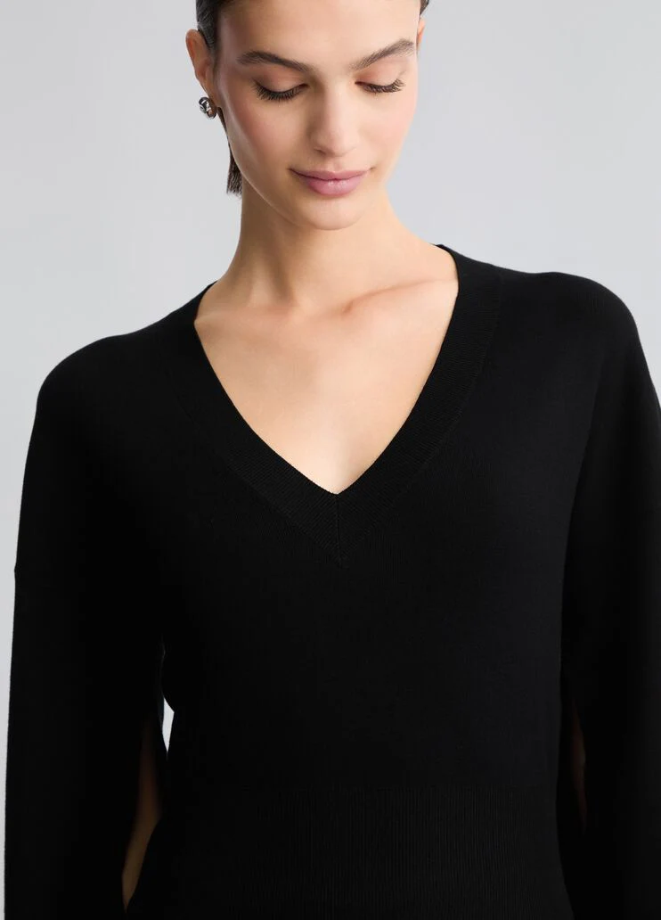 Black top with cut-out