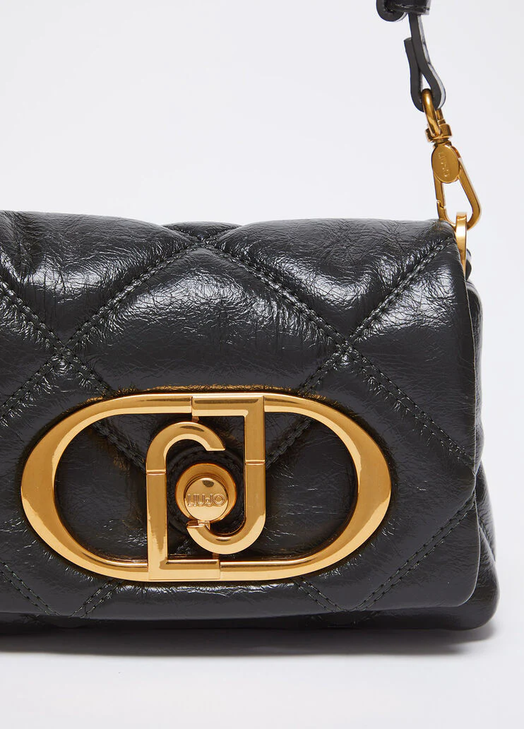 Small matelassé LaPuffy bag