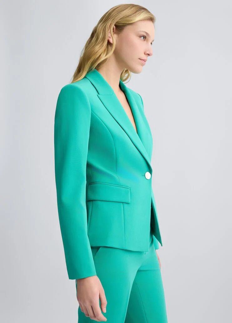 Green slim fit blazer