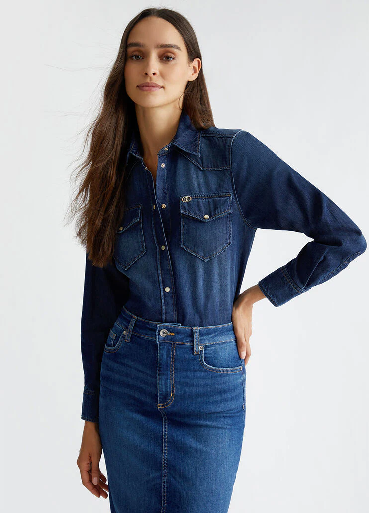Denim shirt