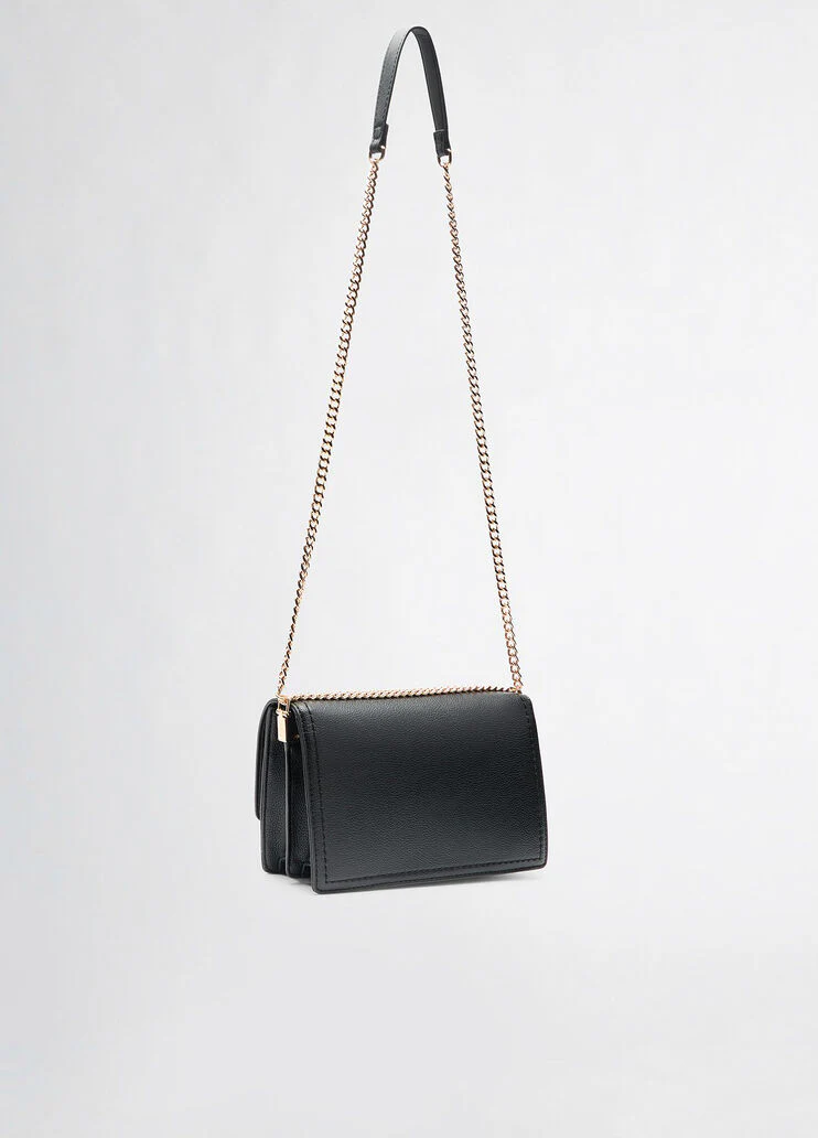 Crossbody bag with clutch bag