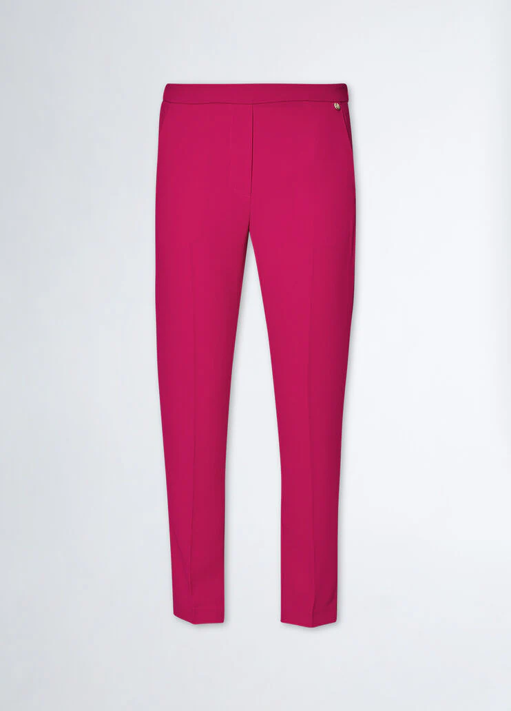 Envers satin suit trousers