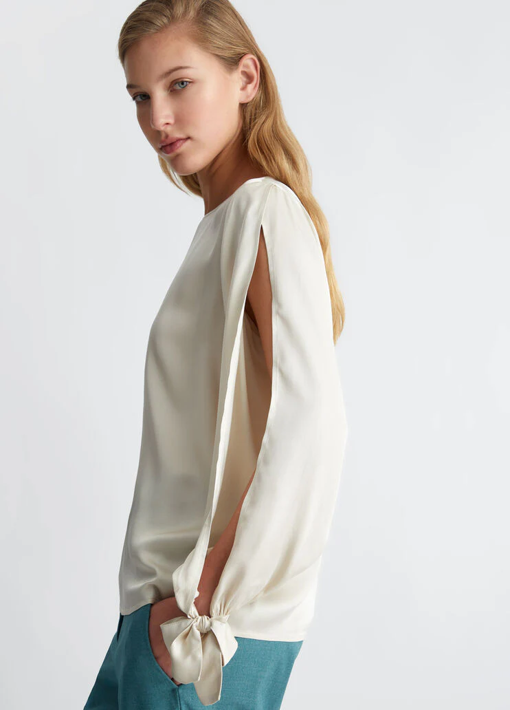 Satin blouse