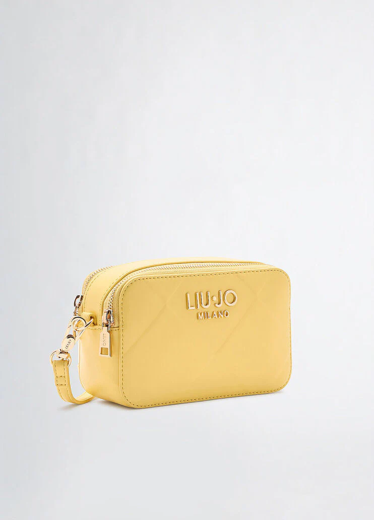 Small yellow crossbody bag