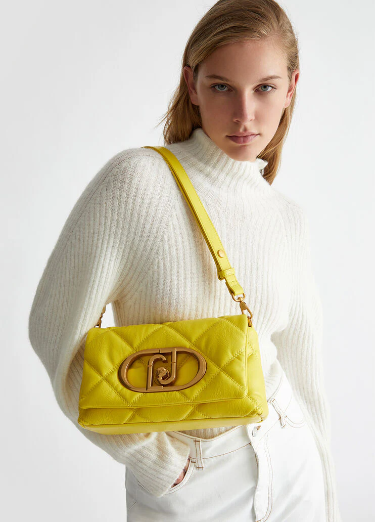 Large LaPuffy matelassé bag