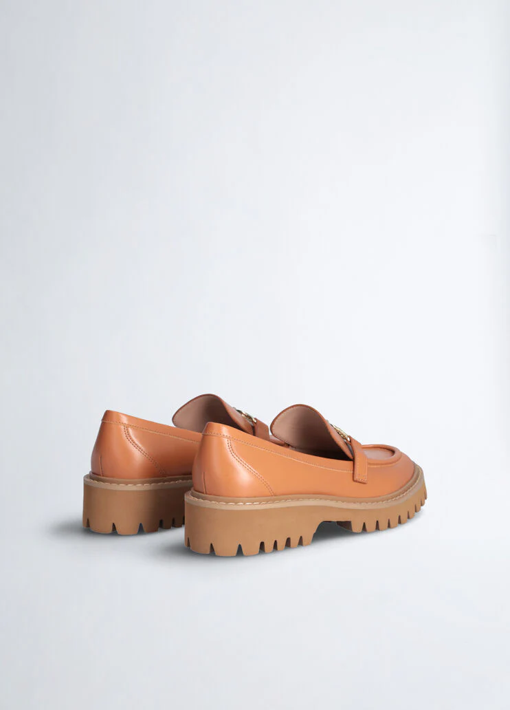 Leather moccasins