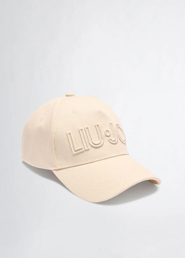 Champagne-coloured baseball cap