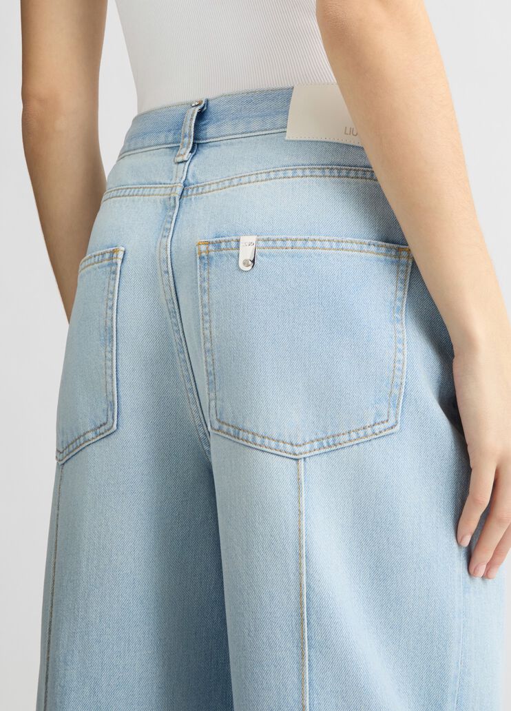 Straight Cropped Jeans