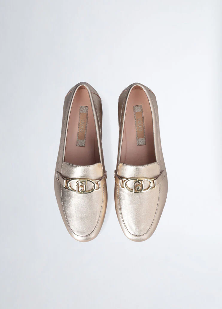 Soft nappa leather loafers