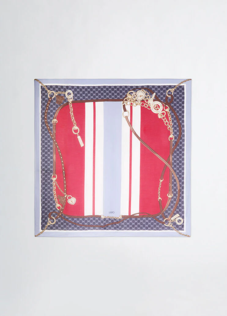 Printed foulard