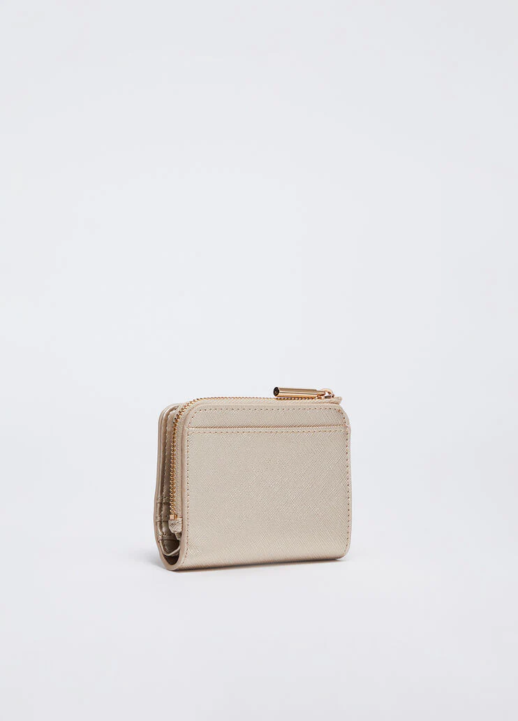 Card holder with zip