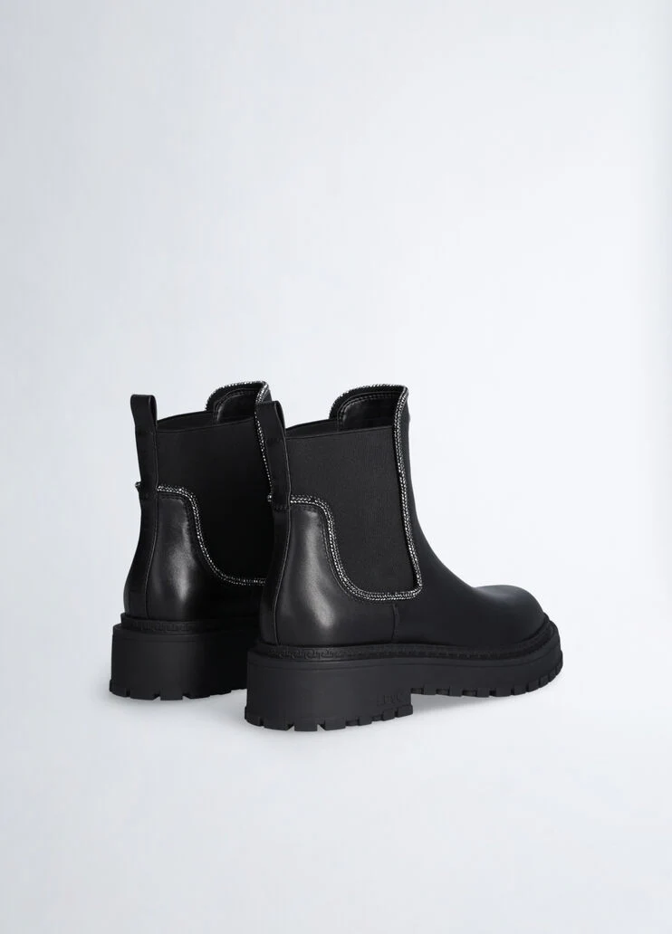 Beatles ankle boots with gemstones