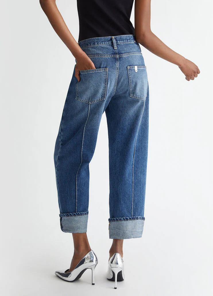 Straight Cropped Jeans