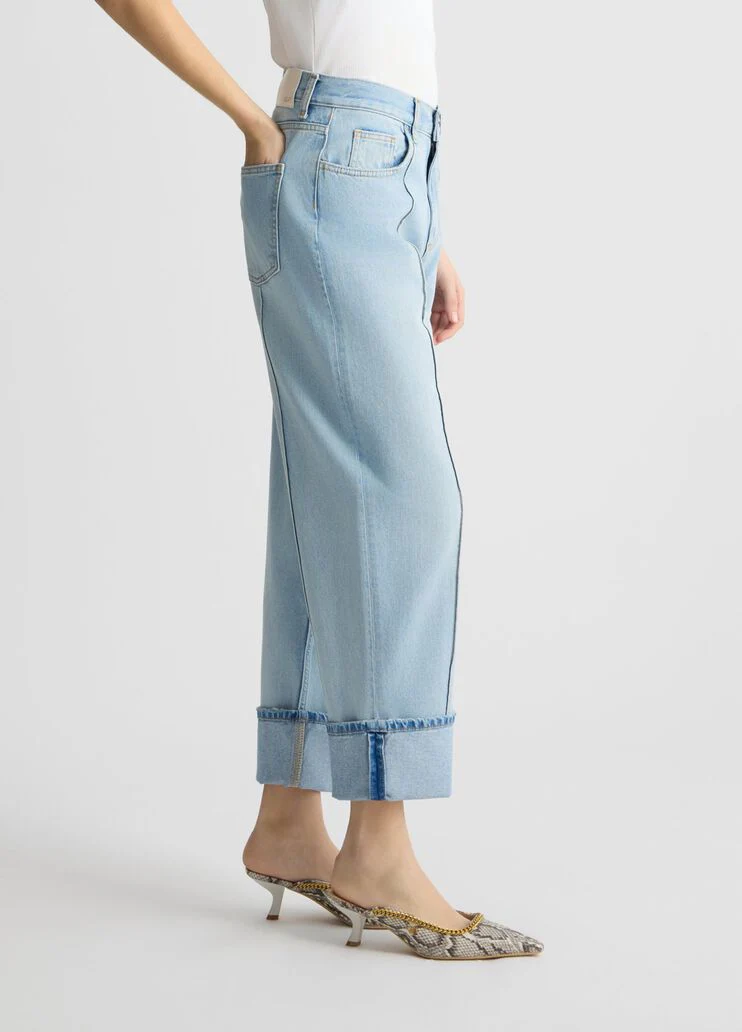 Straight Cropped Jeans