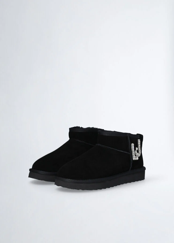 Suede ankle boots