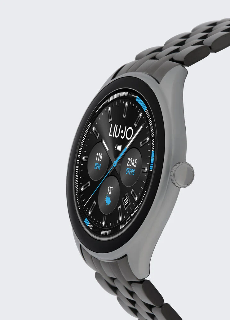 Men’s black smartwatch
