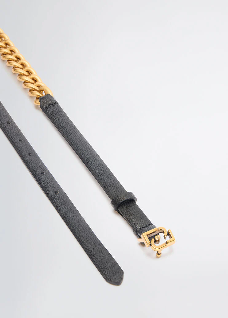 Belt with chain
