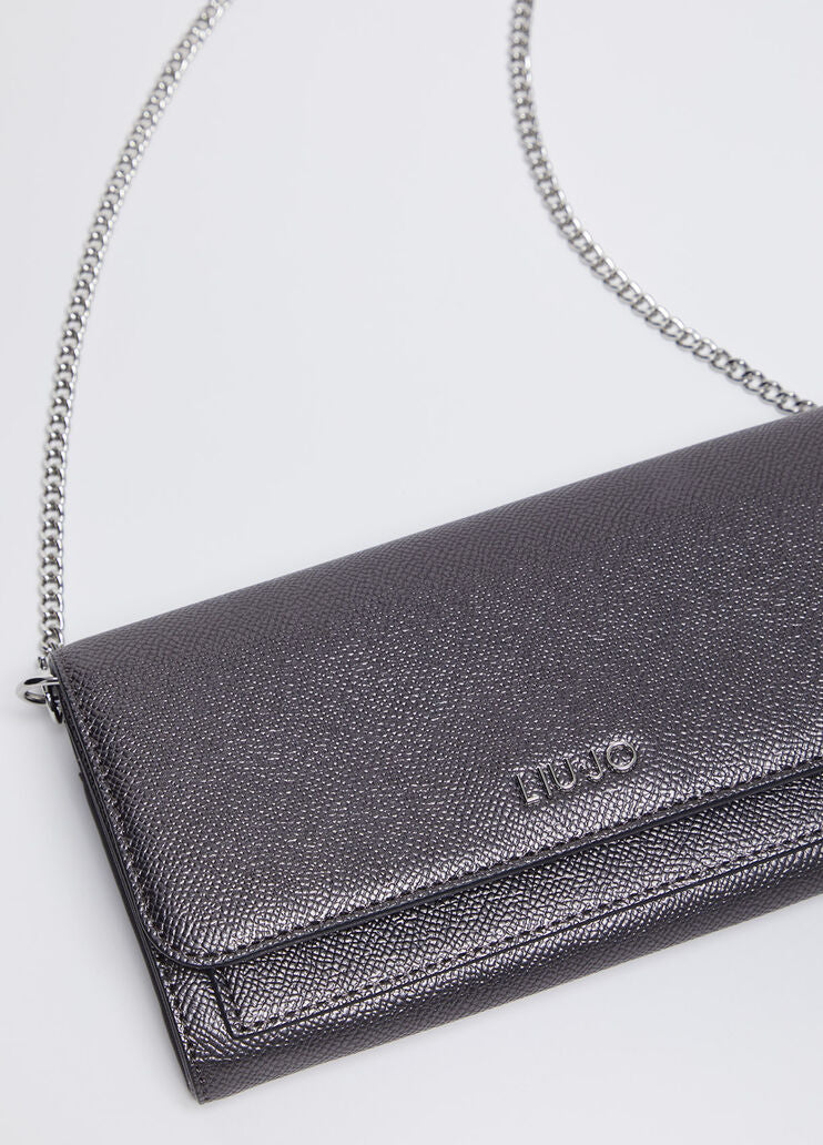 Purse with chain strap