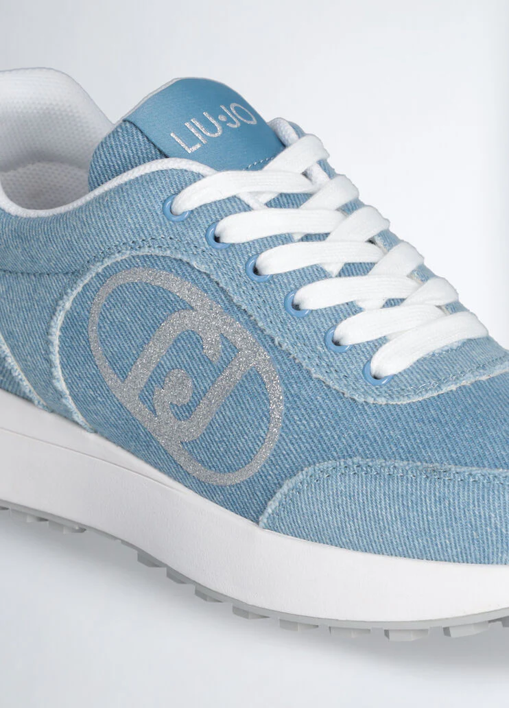 Denim sneakers