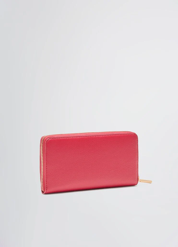 Large zip-around purse