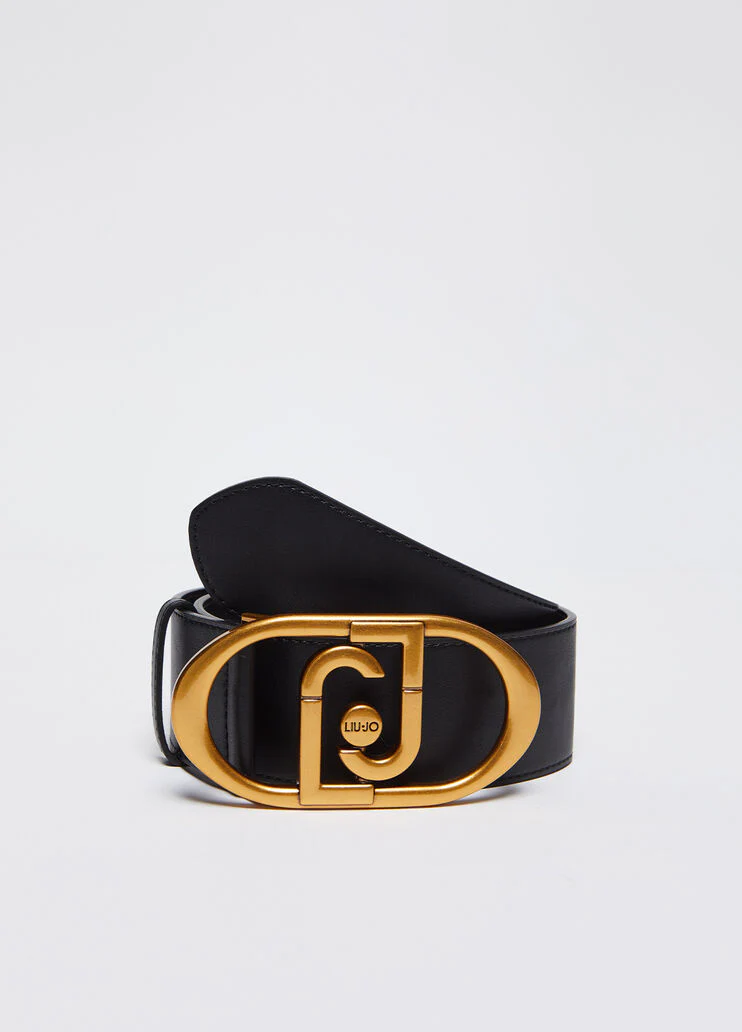 Bustier belt with logo