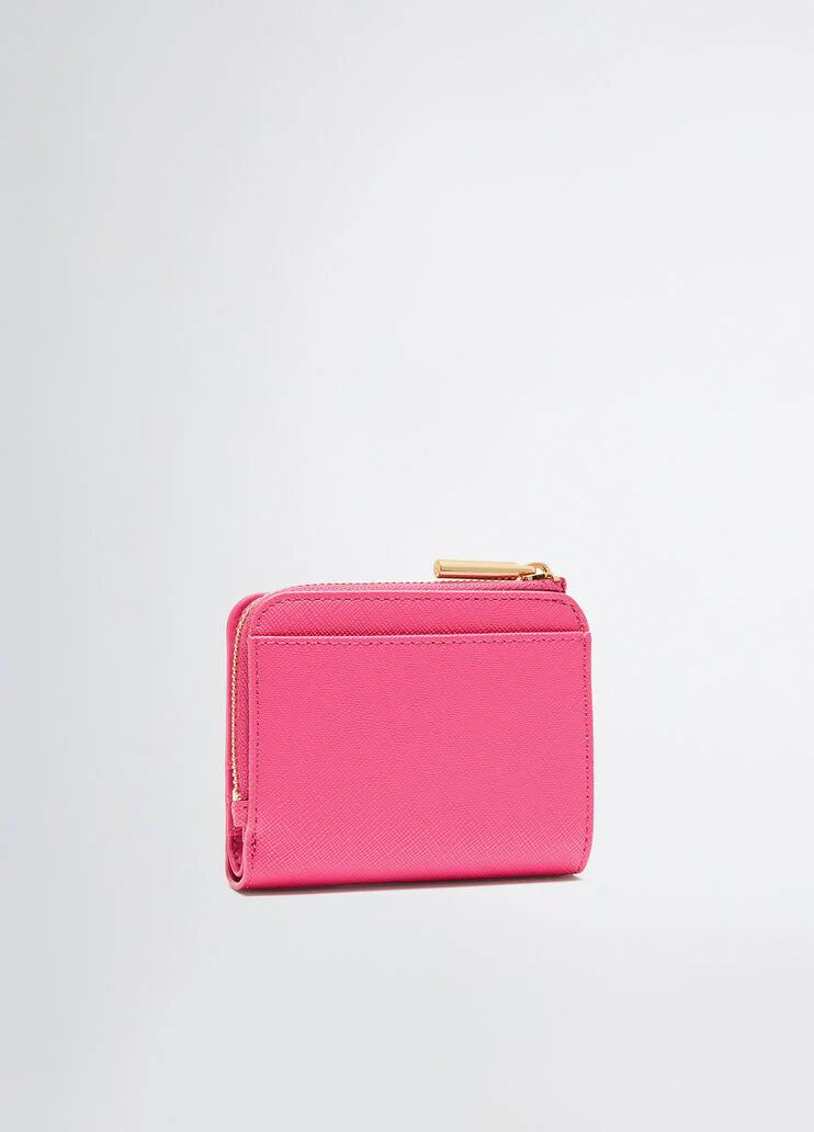 Card holder with zip