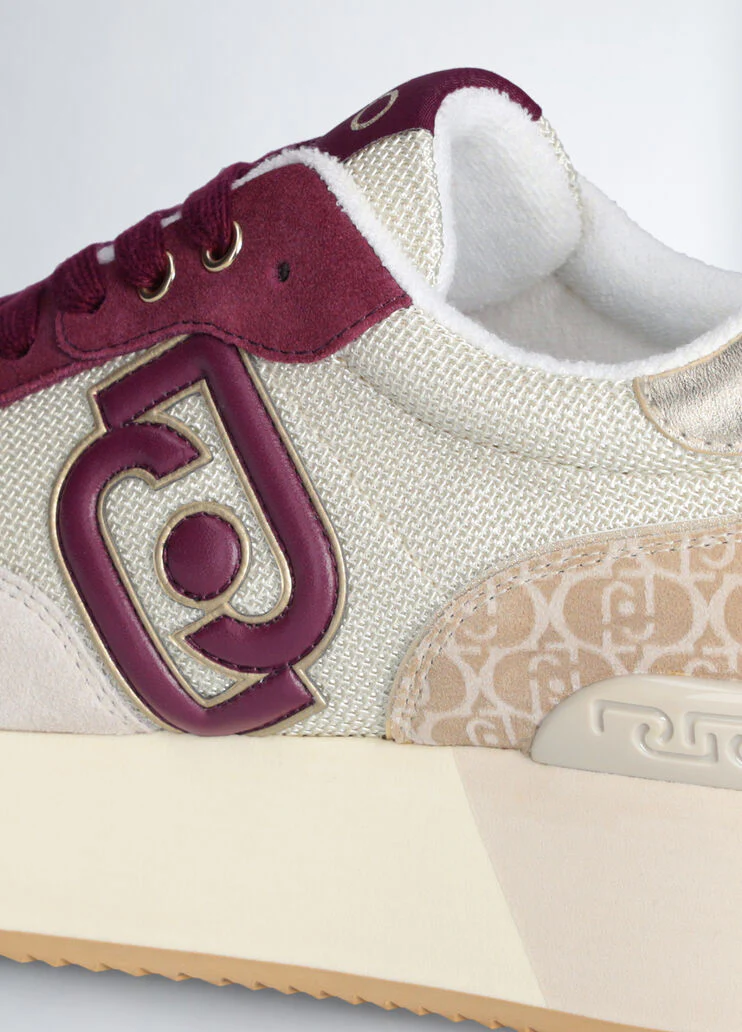 Brighty mesh monogram sneakers