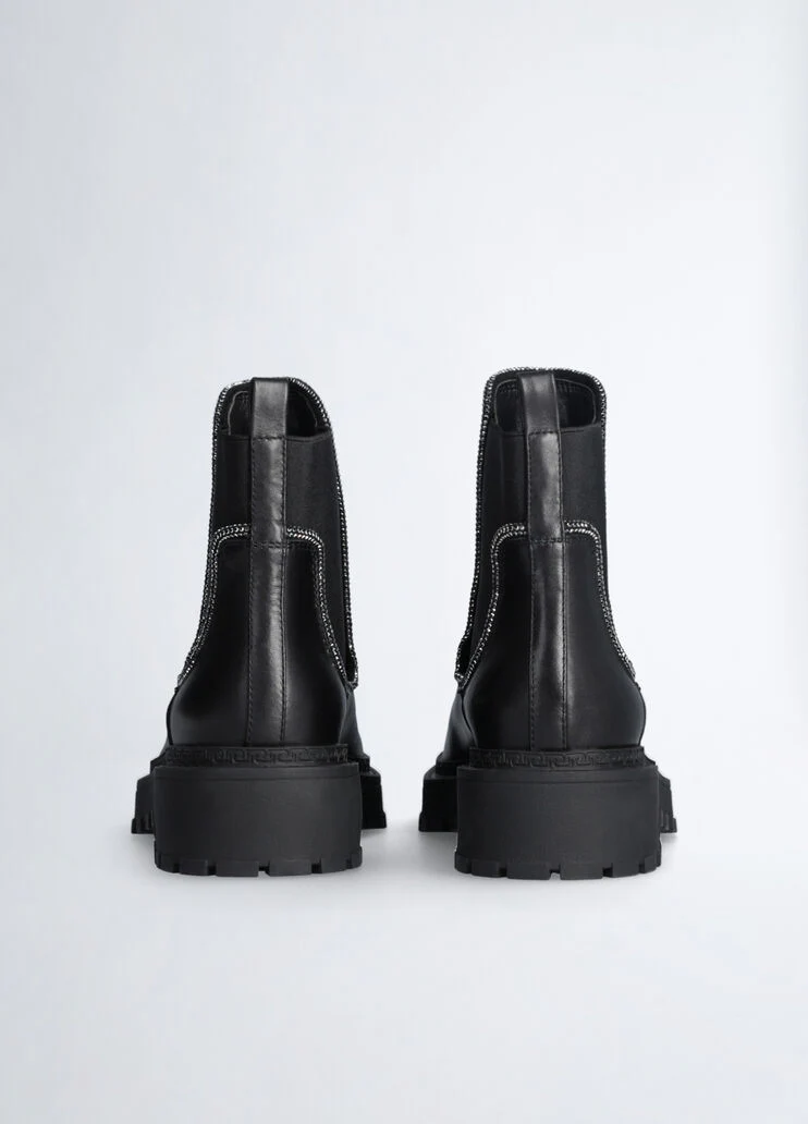 Beatles ankle boots with gemstones