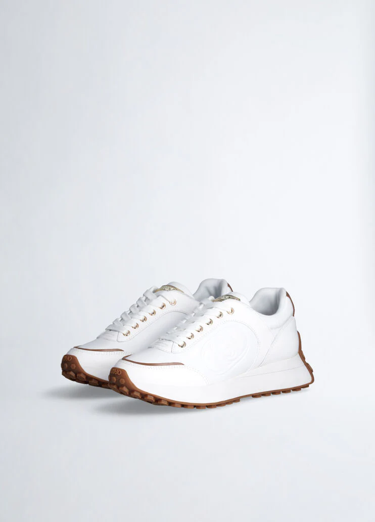 White running shoes