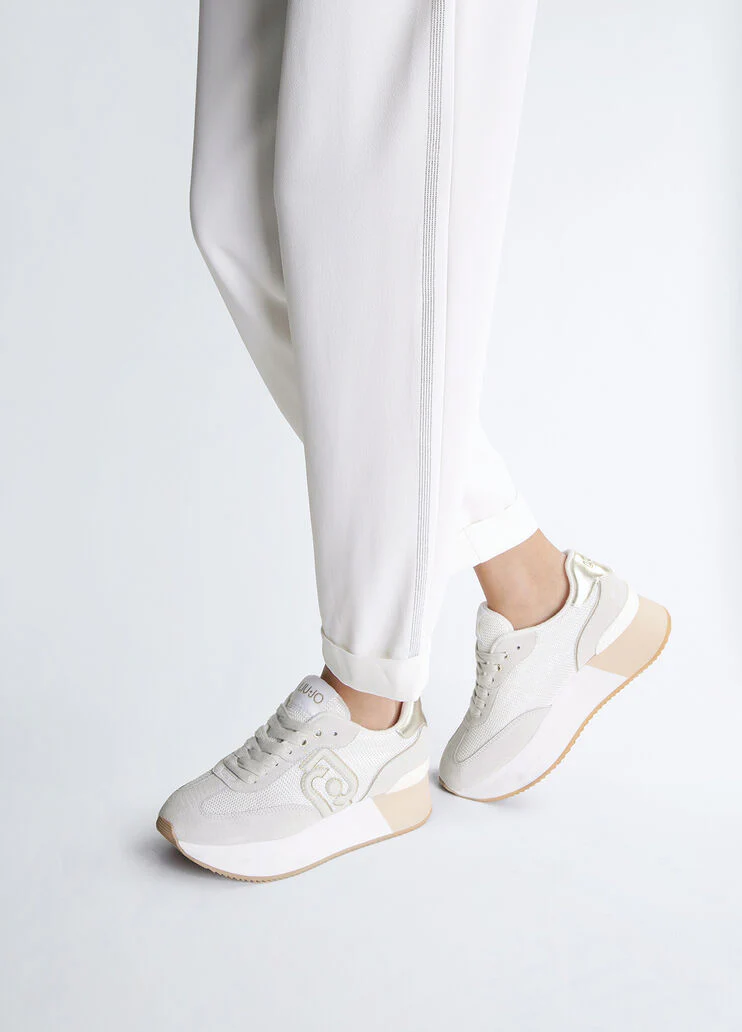 Brighty mesh platform sneakers