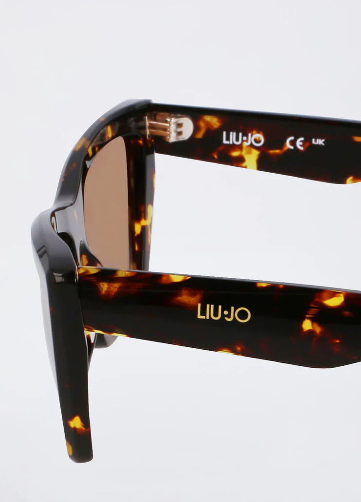 Tortoiseshell cat-eye sunglasses