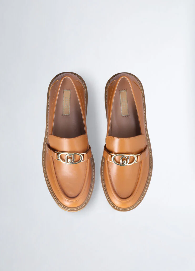 Leather moccasins