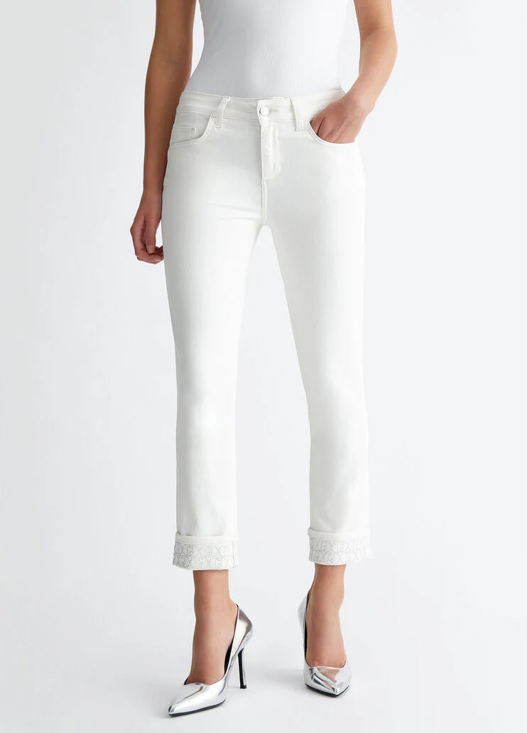 Cropped Bottom Up jeans