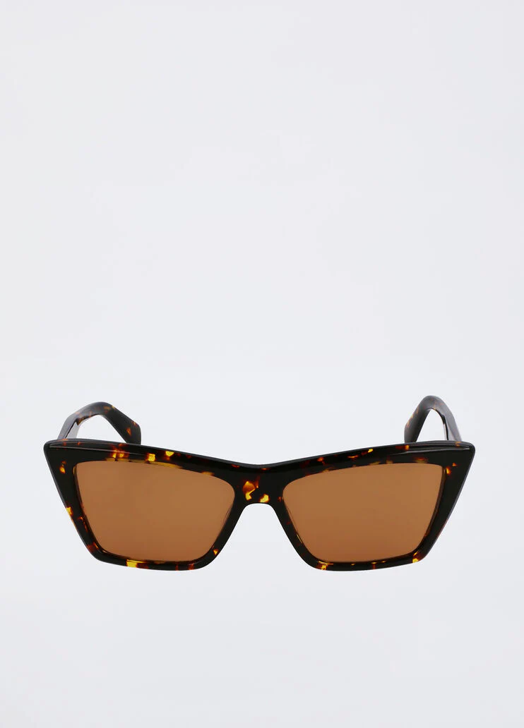 Tortoiseshell cat-eye sunglasses