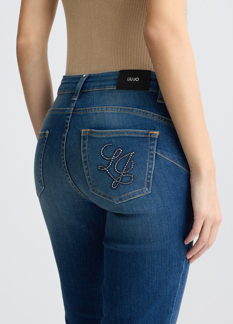 Bottom Up Capri jeans