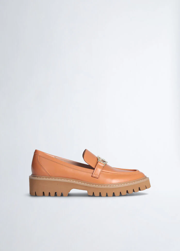 Leather moccasins