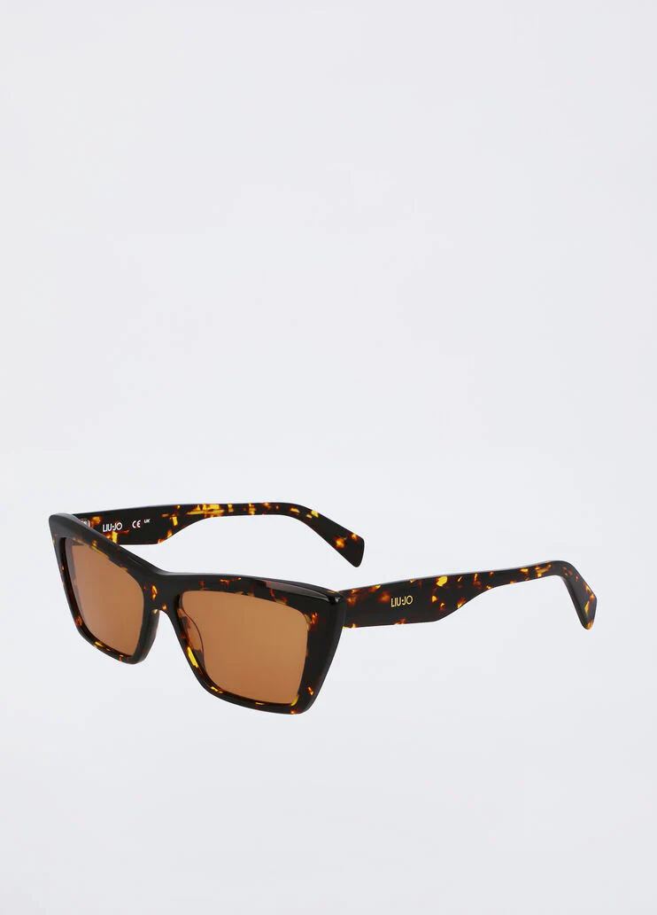 Tortoiseshell cat-eye sunglasses