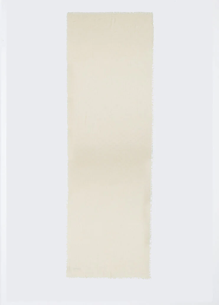 Stole with jacquard logo