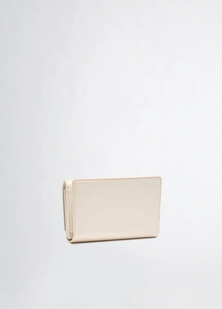 White wallet