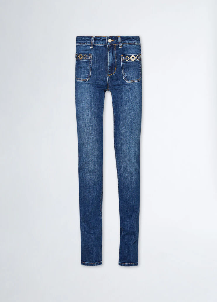 Stretch bootcut jeans