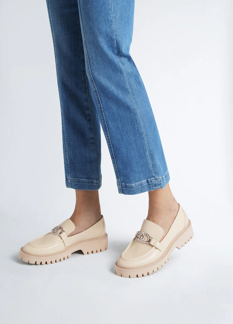 Leather moccasins