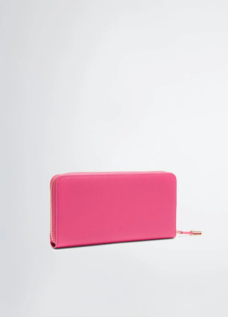 Large zip-around purse