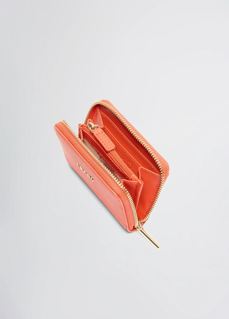 Small zip-around purse