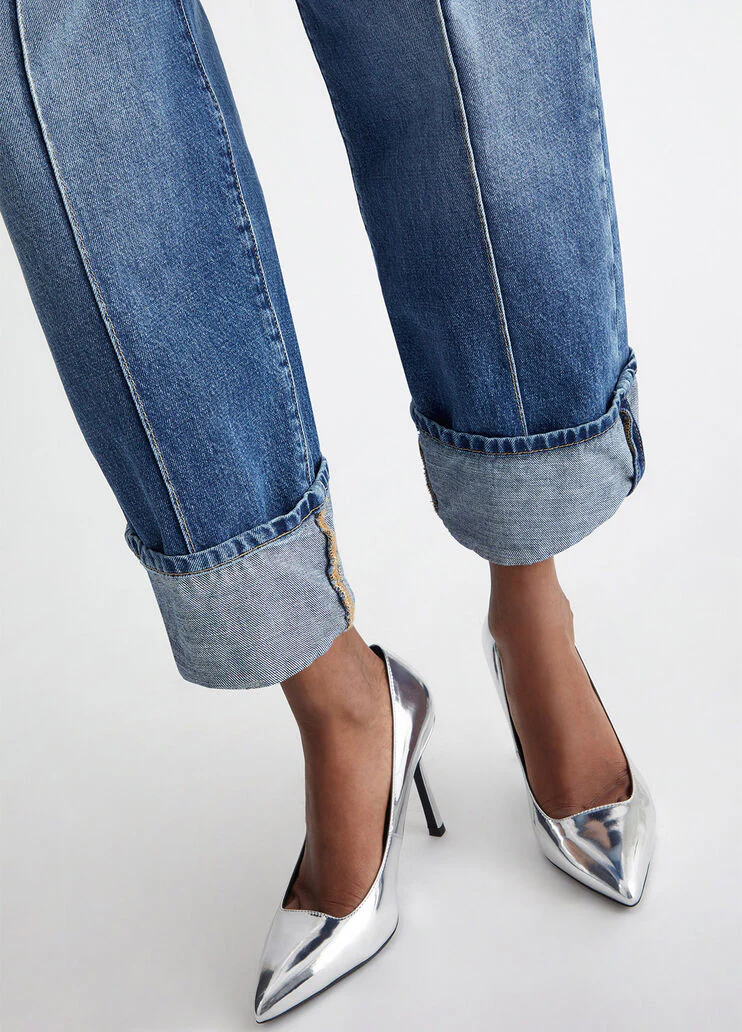 Straight Cropped Jeans