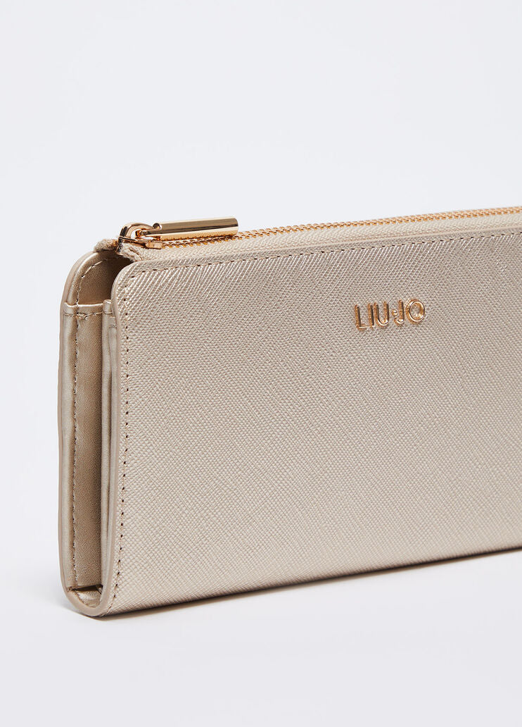 Large wallet with zip