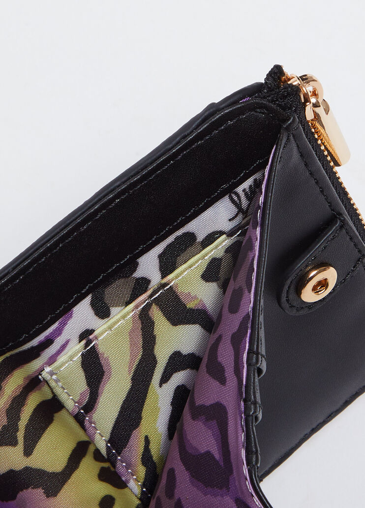 Card holder with zip