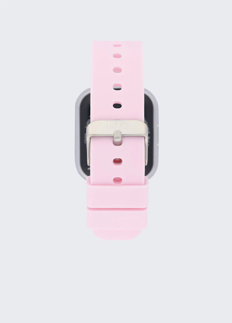 Pink smartwatch