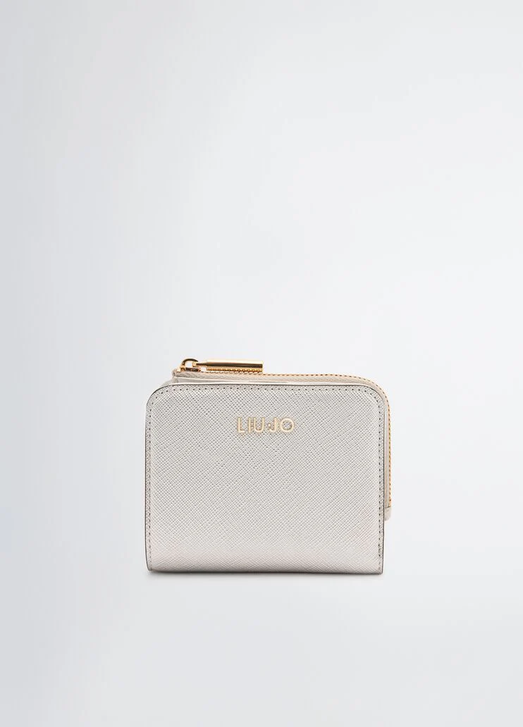 Card holder with zip