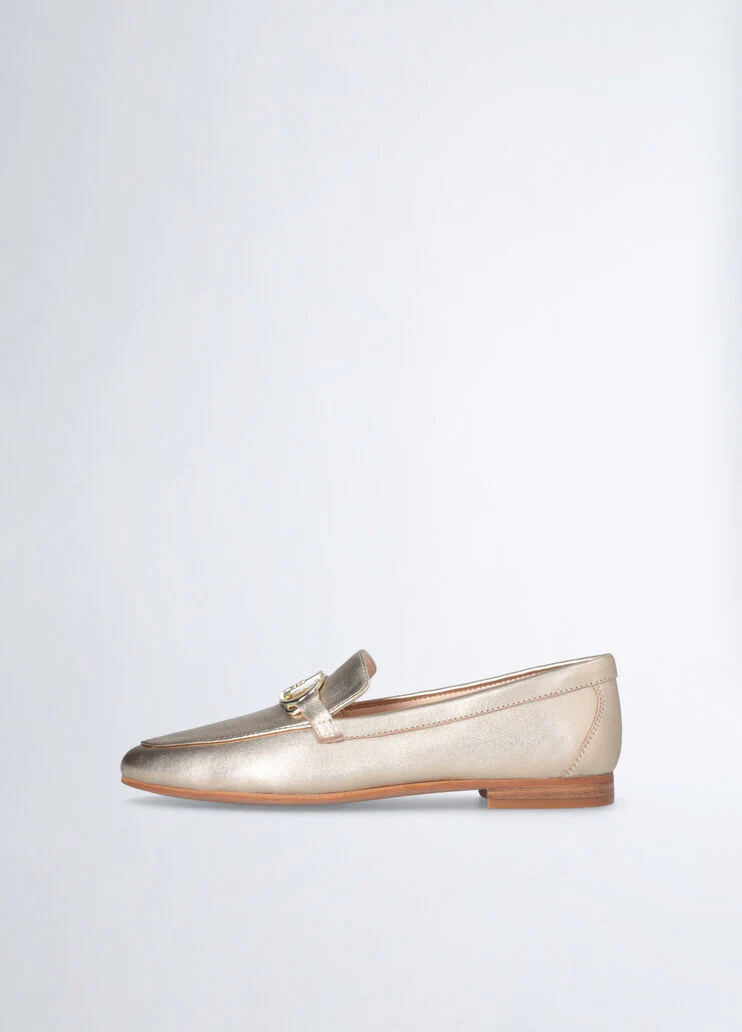 Soft nappa leather loafers